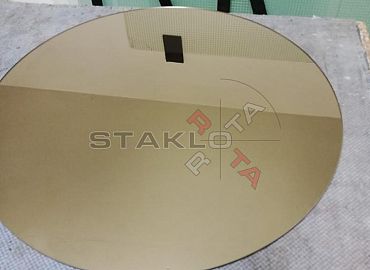 okruglo ogledalo bronca