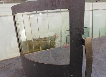 vatrostalno staklo za vrata kamina